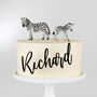 Personalised Acrylic Classic Cake Charm, thumbnail 2 of 6