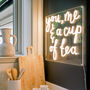 You Me And A Cup Of Tea Neon Sign, thumbnail 3 of 4