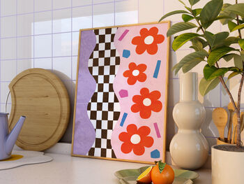 Abstract Shapes Dopamine Print, 5 of 5