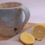 Handmade Pottery Coastal Mug, thumbnail 4 of 10