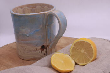 Handmade Pottery Coastal Mug, 4 of 10