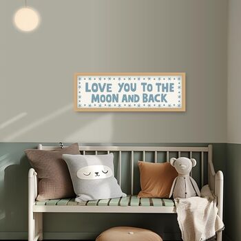 To The Moon And Back Framed Print, 10 of 12