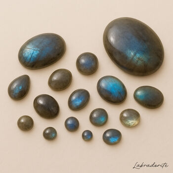 Personalised Sterling Silver Labradorite Locket, 4 of 10