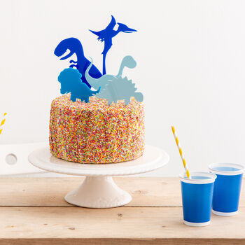 Mini Dinosaurs Party Cake Topper Collection, 3 of 3