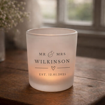 Personalised Wedding Candle Gift, 2 of 4