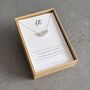 60th Birthday Necklace In Sterling Silver, thumbnail 1 of 7