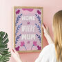 'Home Is Where Mum Is' Bold Typography Print, thumbnail 1 of 4
