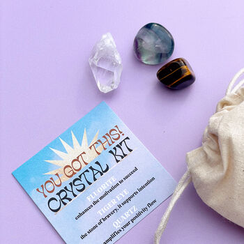 Moment Of Calm Incense And Crystal Kit Gift Box, 7 of 7