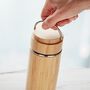 Insulated Bamboo Vacuum Flask, thumbnail 1 of 11