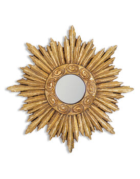 A Choice Of Burnished Gold Sunburst Mirrors, 5 of 6