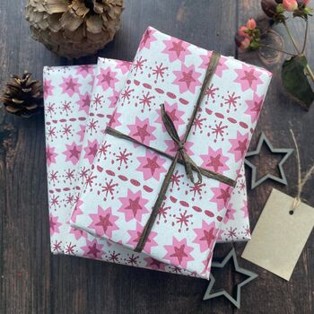 Star Paper Fibre Wrapping Paper Set, 2 of 12