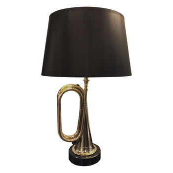 Black Shade Hanover Bugle Lamp, 2 of 2