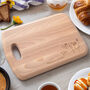 Spring Floral Beech Serving Board, thumbnail 1 of 4