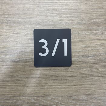 Mini House Number Square, 9 of 12