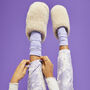 Pure Merino Wool Cocoon Slippers Mules, thumbnail 2 of 8