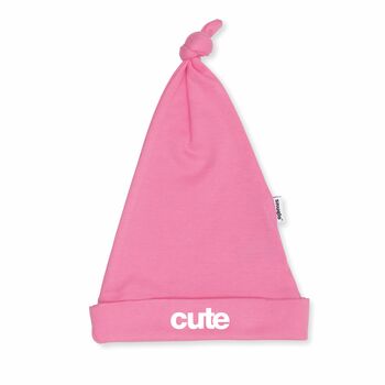 Baby Hat, Cute, Tie Knot, Baby Gift, Newborn, 7 of 8
