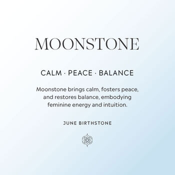 June Birthstone Moonstone Sterling Silver Necklace, 9 of 12