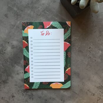 Floral To Do List Notepad, 5 of 5