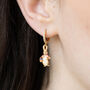 Fable England X Peter Rabbit Cotton Tail Earrings, thumbnail 1 of 8