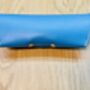 Personalised Sky Blue Leather Sunglasses Case, thumbnail 10 of 12