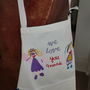 Your Child's Drawing Embroidered On Apron, thumbnail 1 of 8
