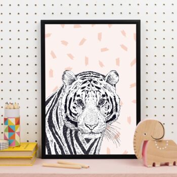 Tiger Art Print, 3 of 8