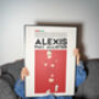 Alexis Mac Allister Liverpool Football Poster, thumbnail 3 of 6
