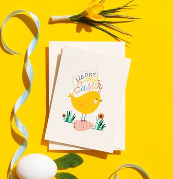 Happy Easter Chick Card, 2 of 7