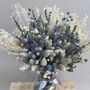 Grey Dried Flower Arrangement With Bunny Tails, thumbnail 1 of 7