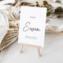 Personalised Wedding Table Numbers Calligraphy, thumbnail 2 of 4