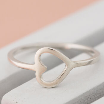Sterling Silver Shape Rings, 7 of 12