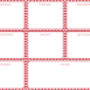 Chevron Pattern Magnetic Dry Wipe Fridge Planner, thumbnail 7 of 7