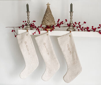 Personalised Christmas Stockings, 2 of 3