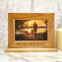 Wooden Personalised Photo Frame Library Gift, thumbnail 4 of 4