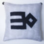 Cushion Cover Made By Natural Wool Felt, thumbnail 2 of 5