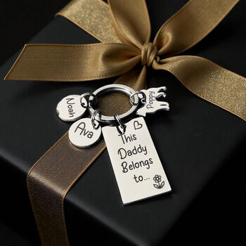 Personalised Modern Keyring Gift, 6 of 11