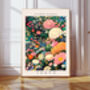 Flower Market Tokyo Art Print, thumbnail 1 of 3