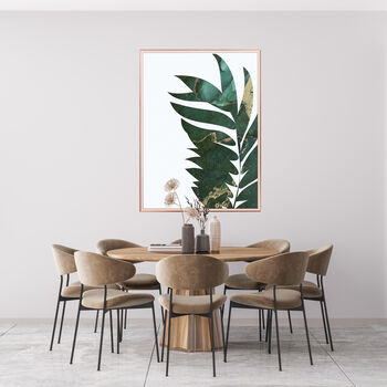 Set Of Three Palm Leaf Wall Art Prints, 9 of 10