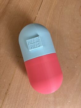 Pop Art Giant Pill Shaped Medicine / Vitamin Container, 4 of 9