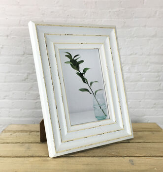 Personalised Antique White Picture Frame, 7 of 7
