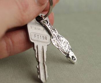 Silver Sardine Keyring Bag Charm, 3 of 6