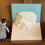 Handmade Pop Up Polar Bear And Cub Card, thumbnail 1 of 2