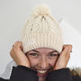 Personalised Pom Pom Hat, thumbnail 1 of 4
