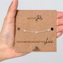 Graduation Gift With A Gold Plated Or Silver Plated Star Bracelet And Card, thumbnail 1 of 4