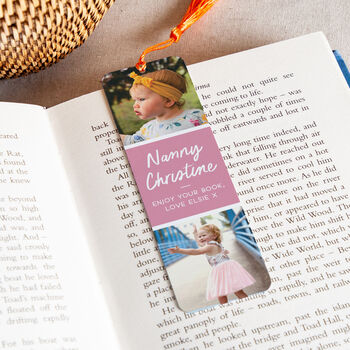 Personalised Mother's Day Double Photo Bookmark, 2 of 2