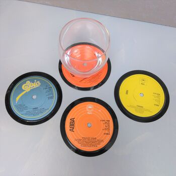Personalised Abba Vinyl Coasters, 2 of 4