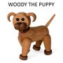 Hand Crafted Traditional Wooden Puppy, Cat Or Dog, thumbnail 5 of 9