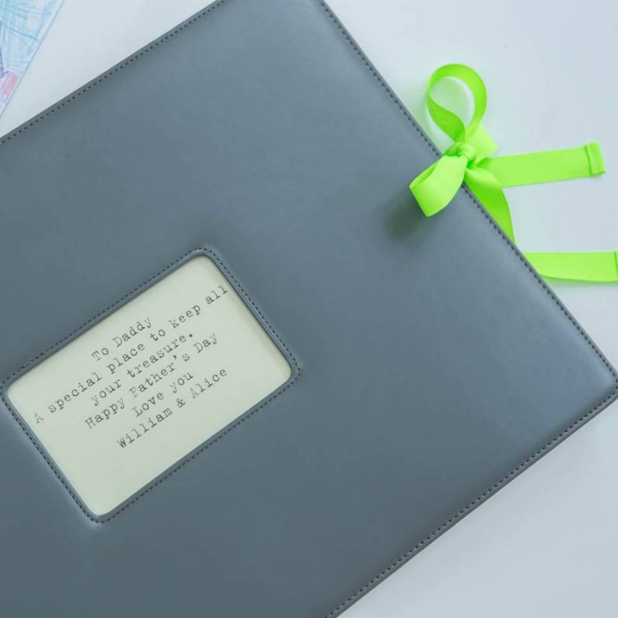 personalised memory folder keepsake book by meminio