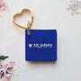 Personalised Mum Multi Photo Flip Leather Keyring, thumbnail 1 of 10