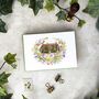 Spring Flowers Concertina With Venue Painting, thumbnail 7 of 9
